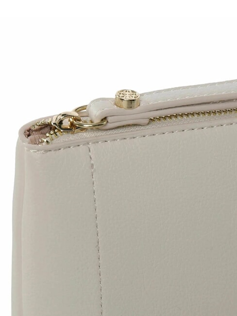 TITANIA Pochette con charm e polsierina off white - Borse Donna