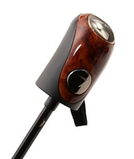 FERRÈ MINI Ombrello pieghevole antivento cravatta marrone 02 - Ombrelli - 4