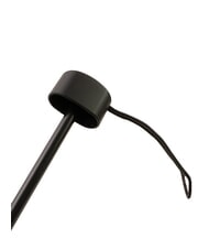 FERRÈ MINI Ombrello manuale antivento cravatta marrone 02 - Ombrelli - 5