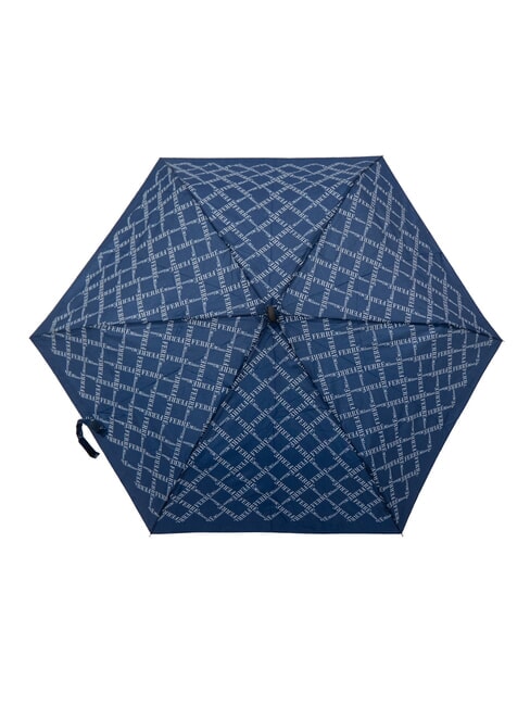 LOGO ALL OVER Mini Ombrello manuale navy01 - Ombrelli