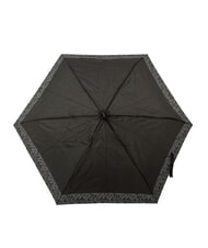 FERRÈ LOGO ALL OVER Mini Ombrello manuale nero02 - Ombrelli - 2