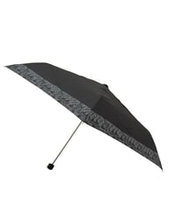 FERRÈ LOGO ALL OVER Mini Ombrello manuale nero02 - Ombrelli - 3
