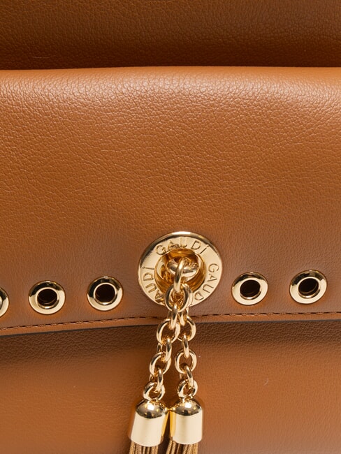 DIVA Zaino mini con borchiette tan - Borse Donna