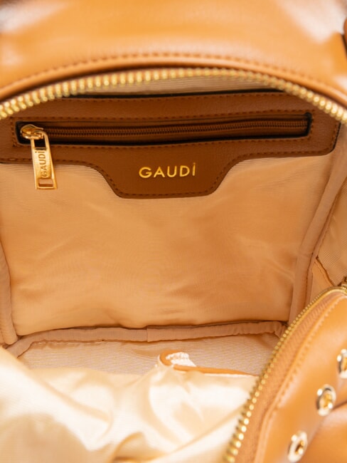 DIVA Zaino mini con borchiette tan - Borse Donna