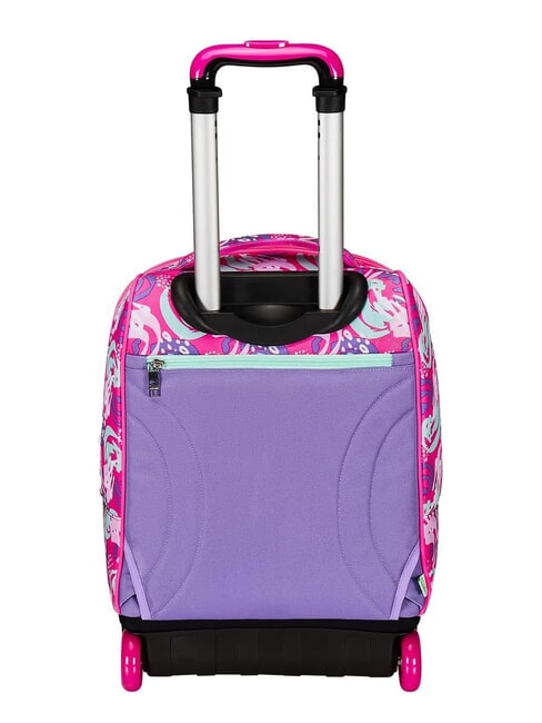 CUCCIOLI BIG GIRL Zaino trolley fisso 2 ruote fuxiafluo - Zaini con carrello