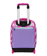 SJGANG CUCCIOLI BIG GIRL Zaino trolley fisso 2 ruote fuxiafluo - Zaini con carrello - 5