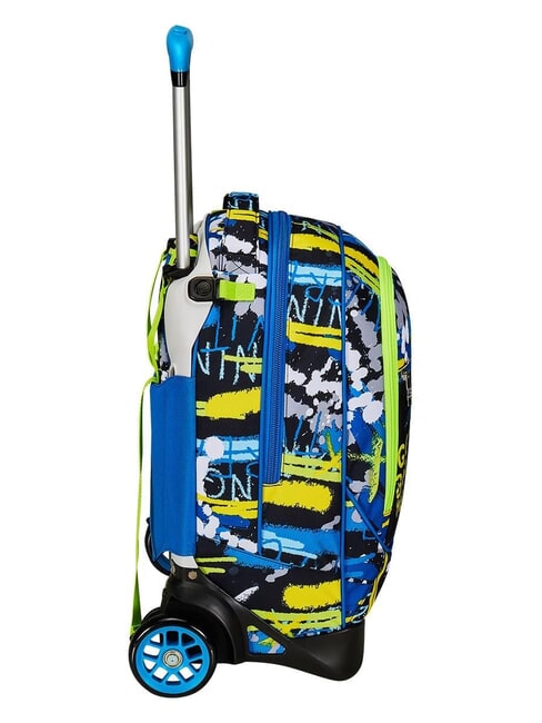 CUCCIOLI  NEW TECH Zaino trolley sganciabile, 2 ruote Nero - Zaini con carrello