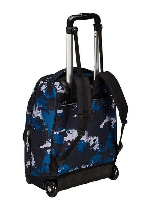 GREENSCREEN Zaino trolley fisso 2 ruote camou green - Zaini con carrello