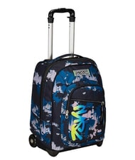 SEVEN GREENSCREEN Zaino trolley fisso 2 ruote camou green - Zaini con carrello - 3