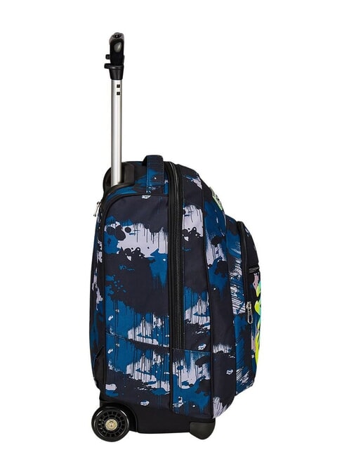 GREENSCREEN Zaino trolley fisso 2 ruote camou green - Zaini con carrello