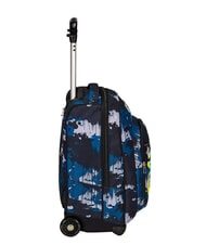 SEVEN GREENSCREEN Zaino trolley fisso 2 ruote camou green - Zaini con carrello - 4