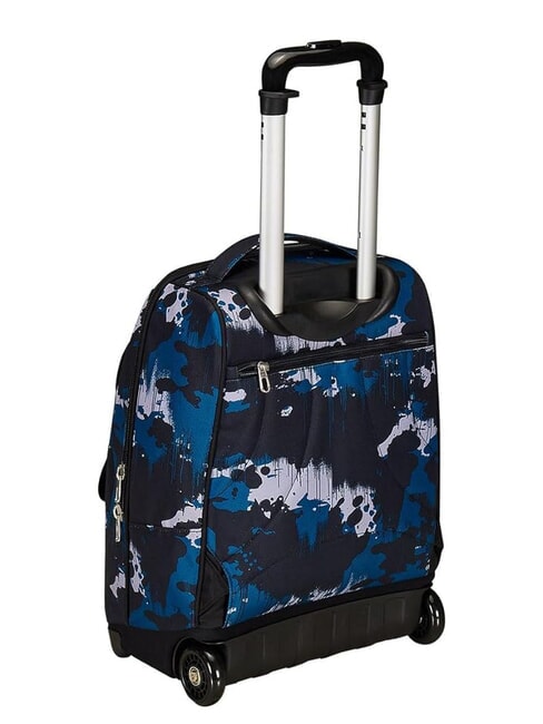 GREENSCREEN Zaino trolley fisso 2 ruote camou green - Zaini con carrello