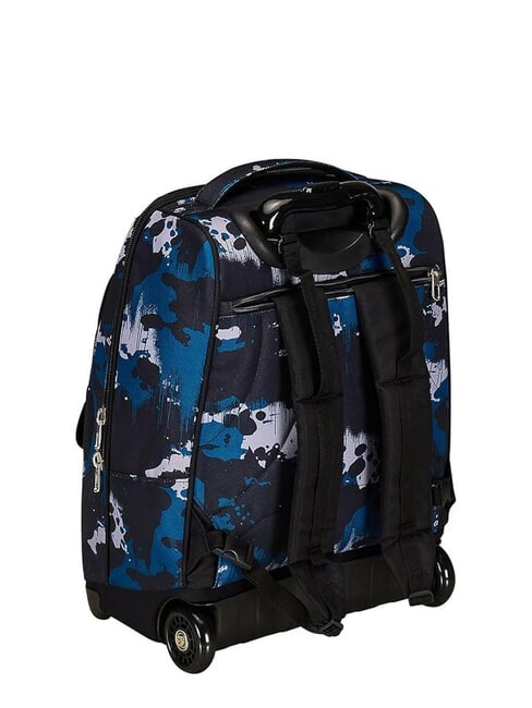 GREENSCREEN Zaino trolley fisso 2 ruote camou green - Zaini con carrello
