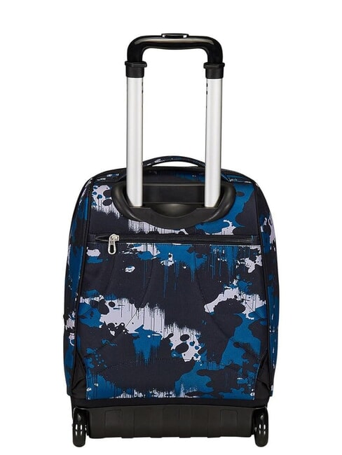 GREENSCREEN Zaino trolley fisso 2 ruote camou green - Zaini con carrello