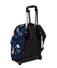 SEVEN SPOTTYBLUE Zaino trolley fisso 2 ruote - Zaini con carrello