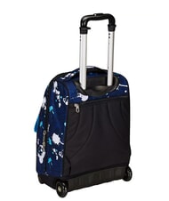 SEVEN SPOTTYBLUE Zaino trolley fisso 2 ruote azur - Zaini con carrello - 5