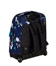 SEVEN SPOTTYBLUE Zaino trolley fisso 2 ruote azur - Zaini con carrello - 7