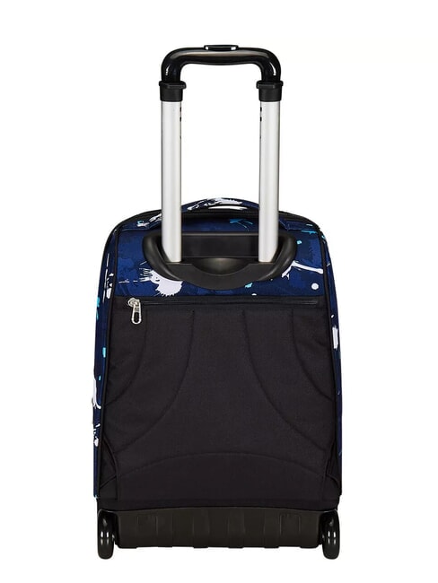 SPOTTYBLUE Zaino trolley fisso 2 ruote azur - Zaini con carrello