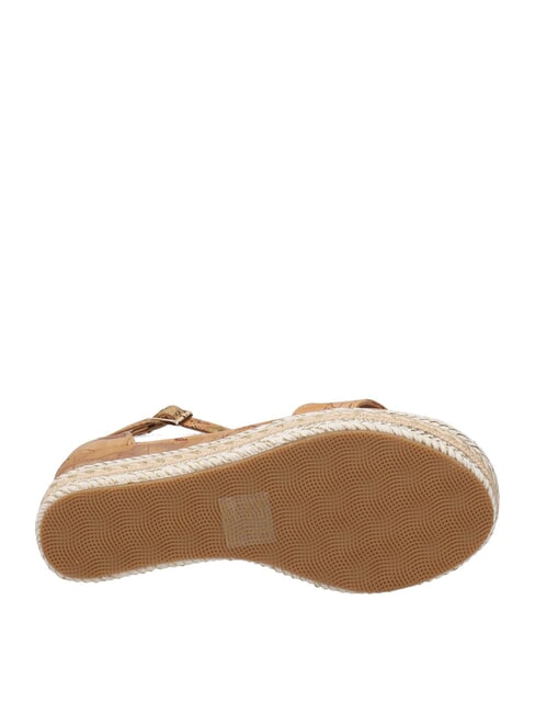 GEO  Sandali Espadrillas con zeppa NATURALE - Scarpe Donna