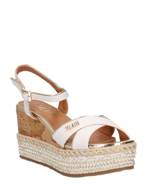 GEO  Sandali Espadrillas alti bianco - Scarpe Donna