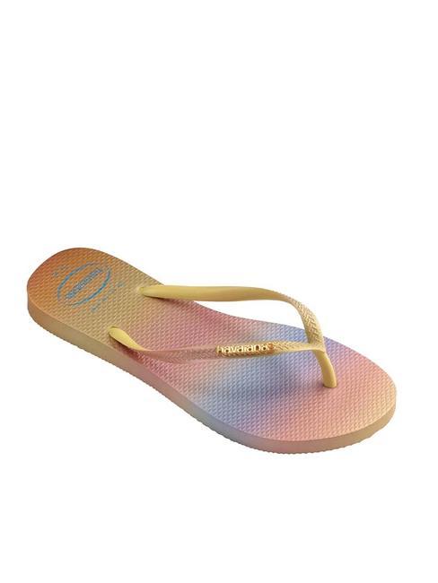 SLIM GRADIENT Infradito  yellow pixel - Scarpe Donna