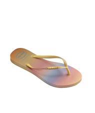 HAVAIANAS SLIM GRADIENT Infradito  yellow pixel - Scarpe Donna - 2
