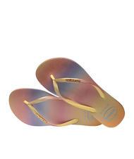 HAVAIANAS SLIM GRADIENT Infradito  yellow pixel - Scarpe Donna - 4