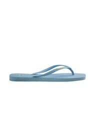 HAVAIANAS SQUARE LOGO Infradito lavender blue - Scarpe Donna - 3