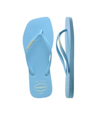 HAVAIANAS SQUARE LOGO Infradito lavender blue - Scarpe Donna - 4