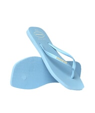 HAVAIANAS SQUARE LOGO Infradito lavender blue - Scarpe Donna - 5