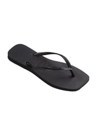 HAVAIANAS SLIM SQUARE Infradito punta quadrata NERO - Scarpe Donna - 2