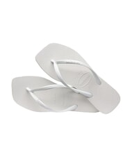 HAVAIANAS SLIM SQUARE Infradito punta quadrata white - Scarpe Donna - 4