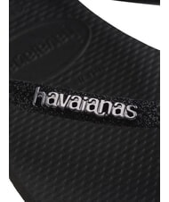 HAVAIANAS SLIM GLITTER II Infradito black black - Scarpe Donna - 4