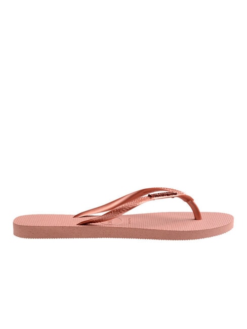 SLIM LOGO Infradito crocus rose/golden blush - Scarpe Donna