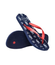 HAVAIANAS TOP NAUTICAL Infradito navy blue/ruby red - Scarpe Uomo - 5
