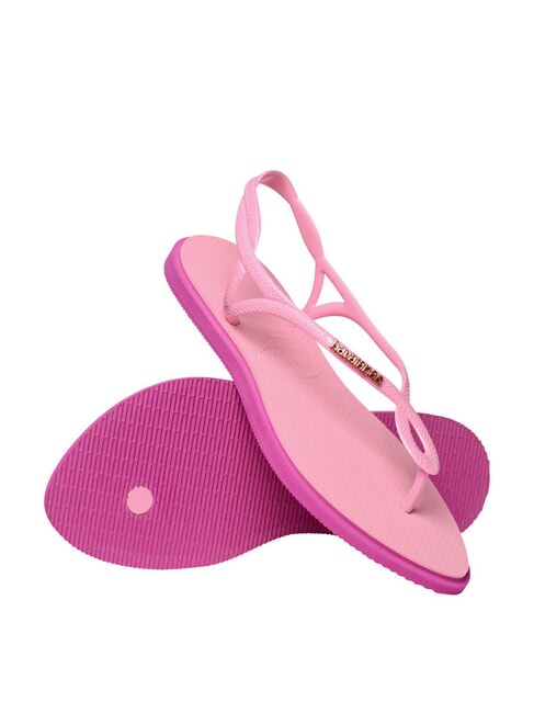 LUNA POINT Sandalo infradito pink glow - Scarpe Donna