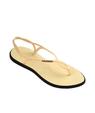 HAVAIANAS LUNA POINT Sandalo infradito buttercream - Scarpe Donna - 2
