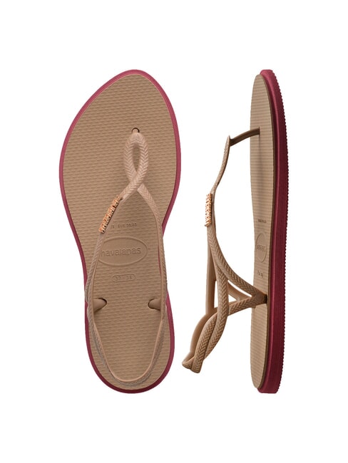 LUNA POINT Sandalo infradito rose/gold - Scarpe Donna