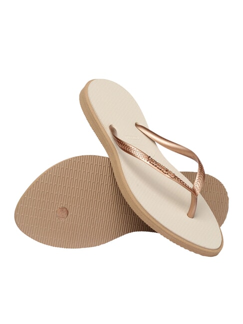 SLIM POINT Infradito rose gold/beige - Scarpe Donna