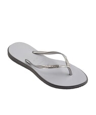 HAVAIANAS SLIM POINT Infradito steel/grey - Scarpe Donna - 2