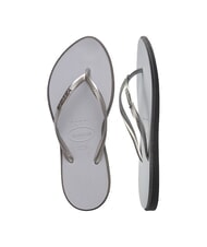 HAVAIANAS SLIM POINT Infradito steel/grey - Scarpe Donna - 4