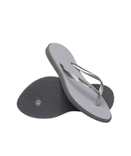 HAVAIANAS SLIM POINT Infradito steel/grey - Scarpe Donna - 5