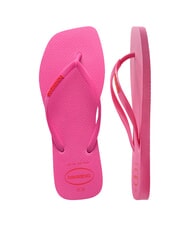 HAVAIANAS SQUARE LOGO Infradito pinkflux - Scarpe Donna - 4