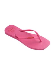 HAVAIANAS SQUARE LOGO Infradito pinkflux - Scarpe Donna - 2