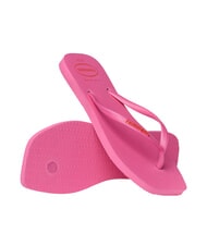 HAVAIANAS SQUARE LOGO Infradito pinkflux - Scarpe Donna - 5