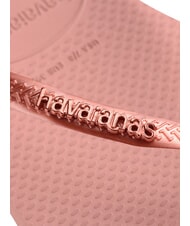 HAVAIANAS SLIM LOGO Infradito crocus rose/golden blush - Scarpe Donna - 4