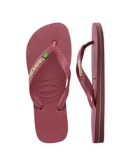 HAVAIANAS BRASIL LOGO Infradito  amaranth - Scarpe Unisex - 4