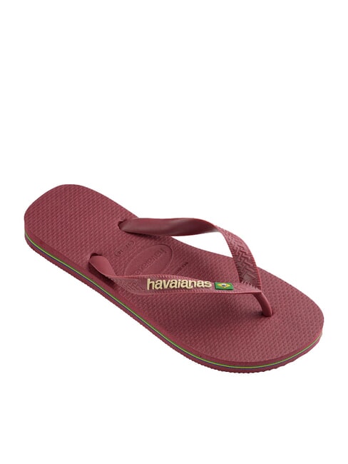 BRASIL LOGO Infradito  amaranth - Scarpe Unisex