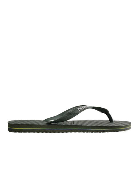 BRASIL LOGO Infradito  green olive/green olive - Scarpe Unisex