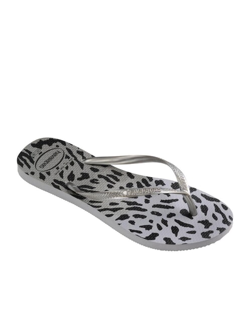 SLIM ANIMALS Infradito grey/grey - Scarpe Donna
